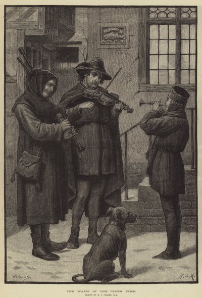 The Waits in the Olden Time by Henry Stacey Marks